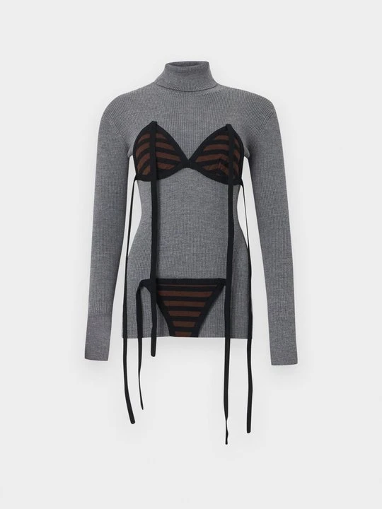 Zdjęcie produktu Sweter MOSCHINO szary