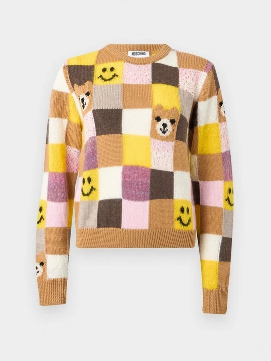 Zdjęcie produktu Sweter MOSCHINO żółty