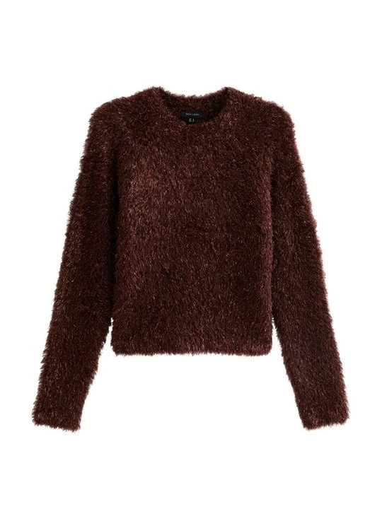 Zdjęcie produktu Sweter New Look ciemnobrązowy
