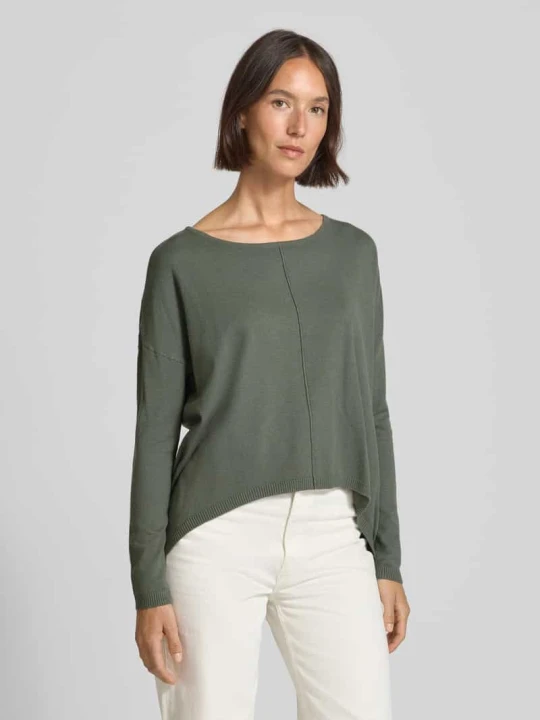 Zdjęcie produktu Sweter o kroju comfort fit z dzianiny z mieszanki wiskozy model ‘BREEZE AURA’ Vero Moda Trzcinowy