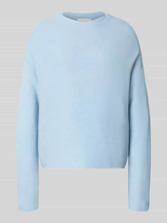 Zdjęcie produktu Sweter o kroju loose fit z czystej bawełny model 'MERINAA' ARMEDANGELS Jasnoniebieski