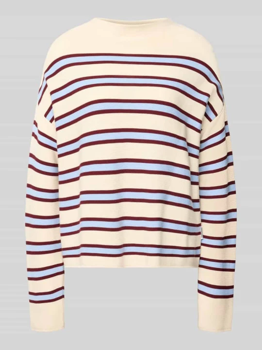 Zdjęcie produktu Sweter o kroju loose fit z czystej bawełny model 'MERINAA' ARMEDANGELS Złamany biały