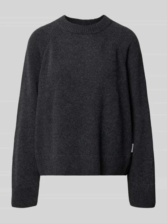 Zdjęcie produktu Sweter o kroju loose fit z czystej wełny ARMEDANGELS Antracytowy