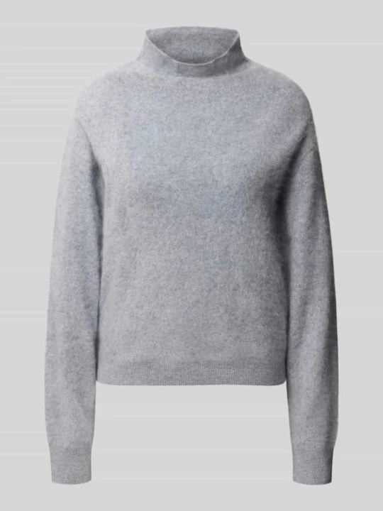 Zdjęcie produktu Sweter o kroju loose fit z mieszanki wełny i kaszmiru model 'Frosella' Boss Jasnoszary