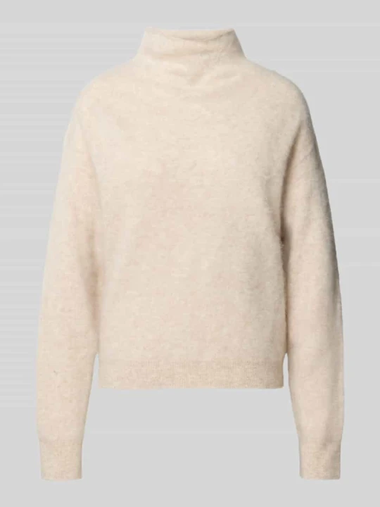 Zdjęcie produktu Sweter o kroju loose fit z mieszanki wełny i kaszmiru model 'Frosella' Boss Piaskowy