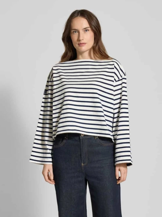 Zdjęcie produktu Sweter o kroju oversized z czystej bawełny Polo Ralph Lauren Granatowy