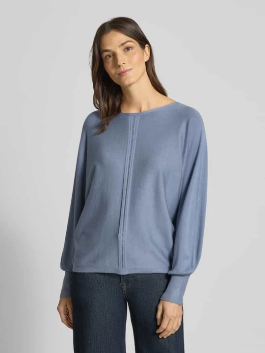 Zdjęcie produktu Oversize’owy sweter dzianinowy z mieszanki wiskozy s.Oliver