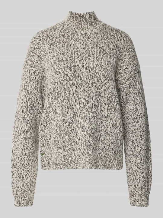 Zdjęcie produktu Sweter o kroju oversized z mieszanki wełny Lacoste Beżowy