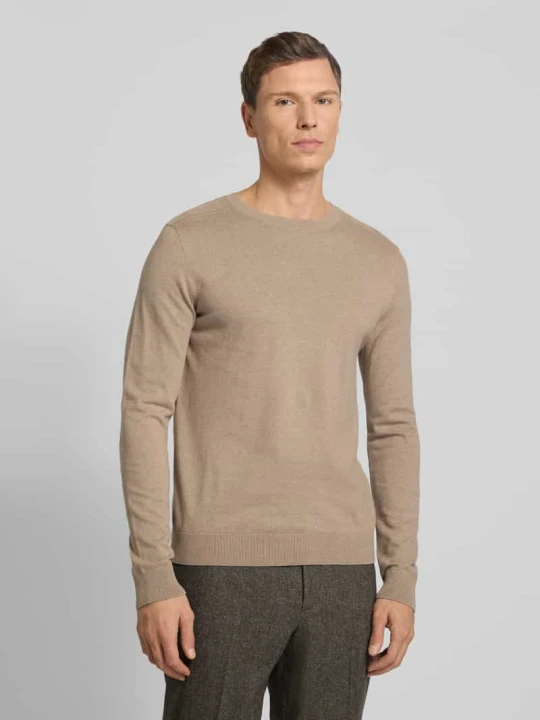 Zdjęcie produktu Sweter o kroju regular fit z czystej bawełny model ‘BERG’ Selected Homme