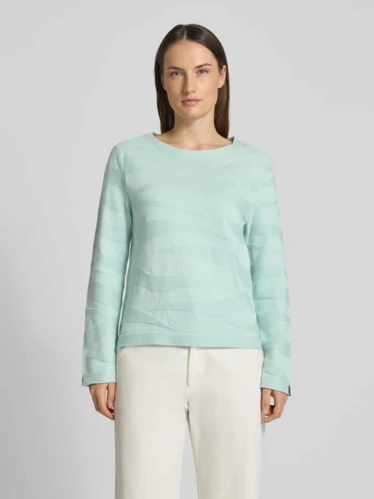 Zdjęcie produktu Regular Fit sweter z czystej bawełny Tom Tailor Miętowy