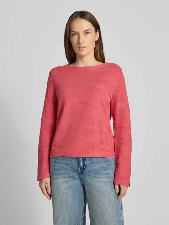 Zdjęcie produktu Regular Fit sweter z czystej bawełny Tom Tailor Mocnoróżowy