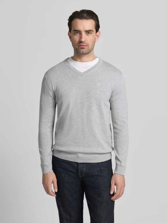 Zdjęcie produktu Regular Fit sweter z czystej bawełny Tom Tailor Jasnobrązowy