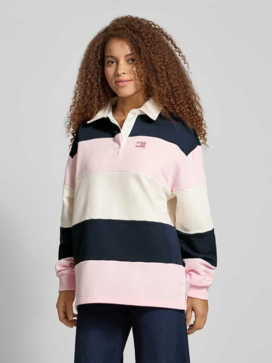 Zdjęcie produktu Sweter o kroju regular fit z czystej bawełny Tommy Jeans Jasnoróżowy