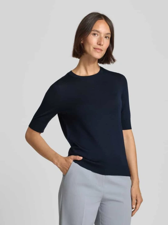Zdjęcie produktu Sweter o kroju regular fit z czystej żywej wełny model 'FARBELLA' Boss