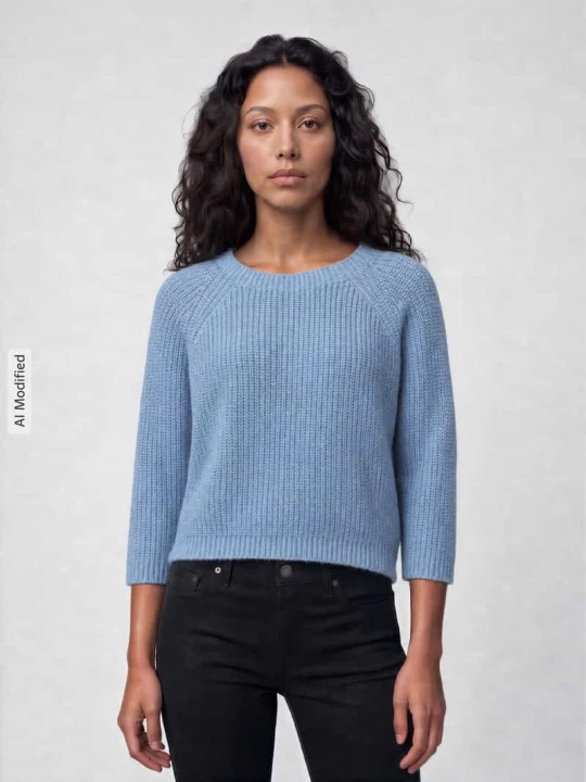 Zdjęcie produktu sweter o kroju regular fit z dodatkiem moheru model 'XENO' Weekend Max Mara Jasnoniebieski