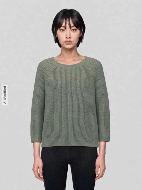 Zdjęcie produktu sweter o kroju regular fit z dodatkiem moheru model 'XENO' Weekend Max Mara Jasnozielony