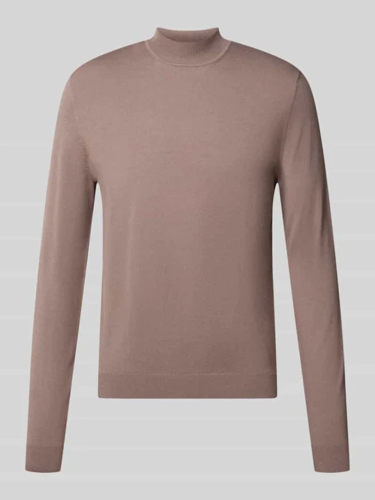 Zdjęcie produktu sweter o kroju regular fit z mieszanki wiskozy model 'San Marc-CV' Hugo Jasnoczerwony