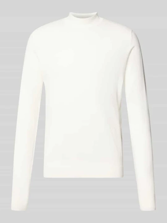 Zdjęcie produktu sweter o kroju regular fit z mieszanki wiskozy model 'San Marc-CV' Hugo Złamany biały