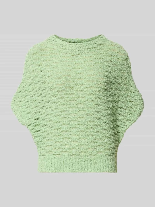 Zdjęcie produktu Sweter o kroju relaxed fit z dodatkiem bawełny Marc Cain Miętowy