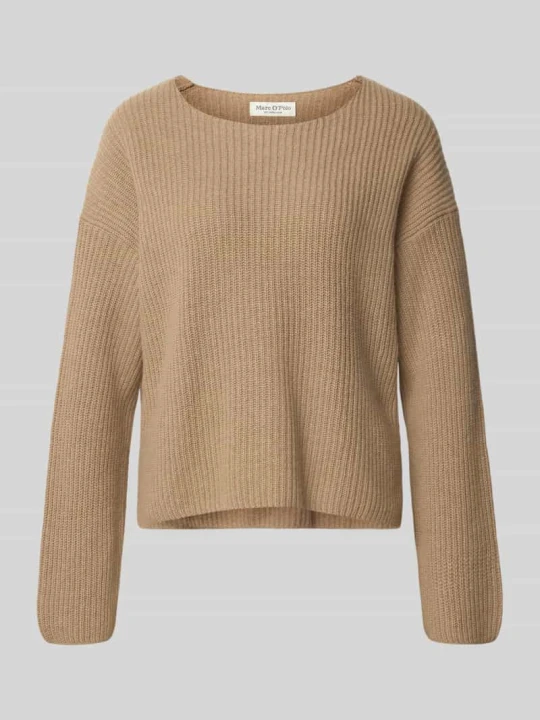 Zdjęcie produktu Sweter o kroju relaxed fit z mieszanki żywej wełny Marc O'Polo