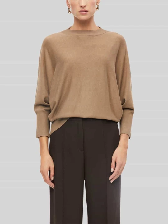 Zdjęcie produktu sweter o kroju relaxed fit z rękawami nietoperzowymi s.Oliver