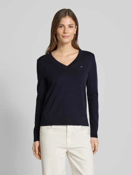 Zdjęcie produktu Sweter o normalnym kroju w jednolitym kolorze Tommy Hilfiger