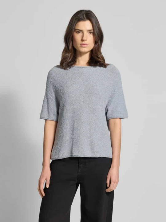 Zdjęcie produktu Bluza o kroju boxy fit z frotte z mieszanki bawełny Marc O'Polo Jasnoniebieski
