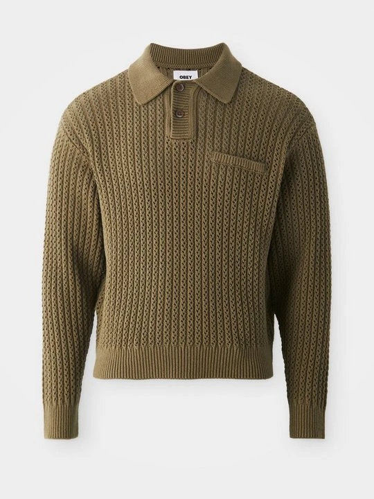 Zdjęcie produktu Sweter Obey Clothing oliwkowy