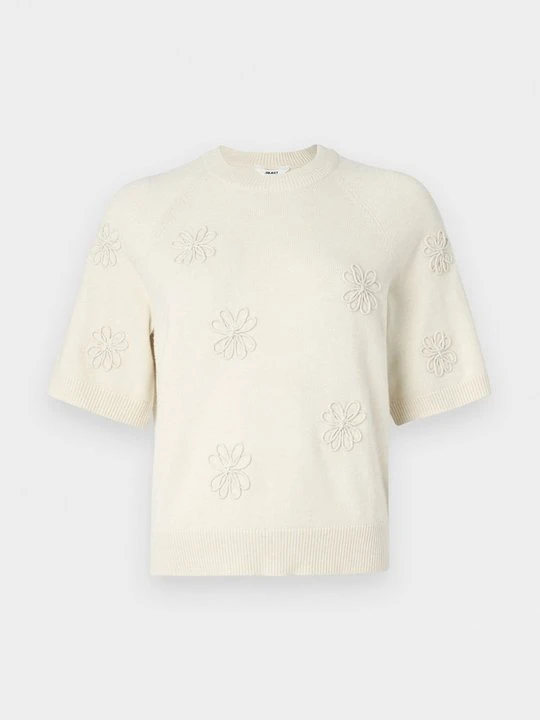 Zdjęcie produktu T-shirt z nadrukiem Object mleczny