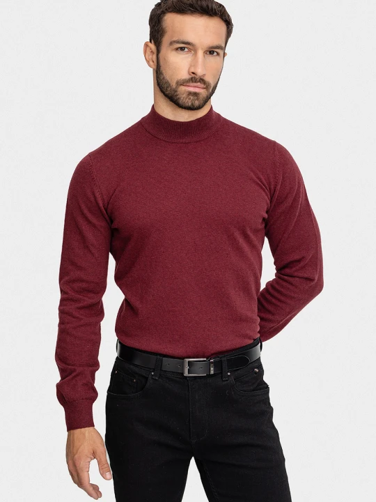 Zdjęcie produktu Sweter OCTAVIUS 01034D55PRA Giacomo Conti bordowy