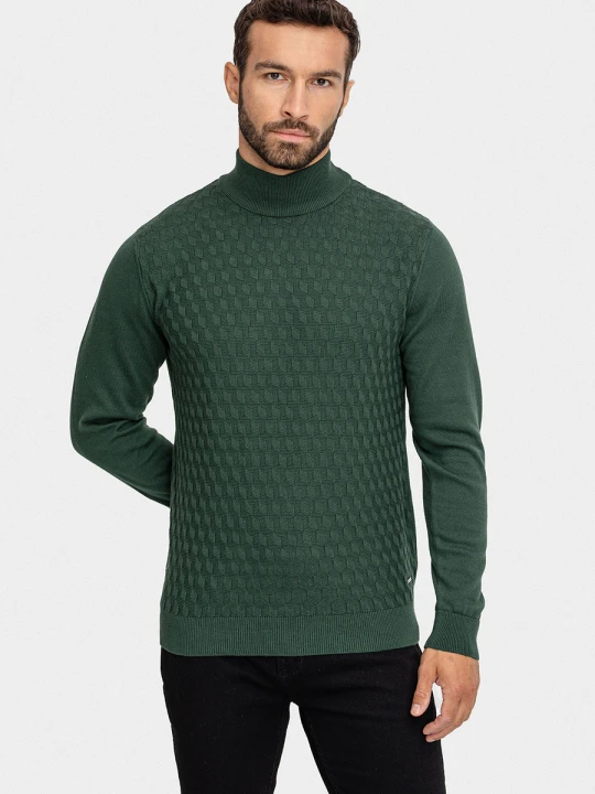 Zdjęcie produktu Sweter OCTAVIUS 01046D60RRA Giacomo Conti zielony