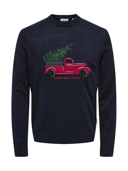 Zdjęcie produktu Sweter Only & Sons granatowy