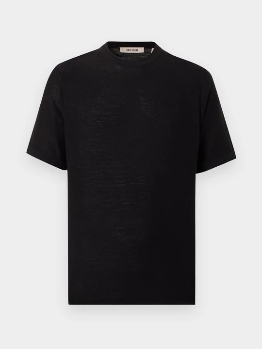 Zdjęcie produktu T-shirt basic Only & Sons czarny