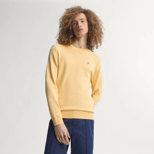Zdjęcie produktu Sweter Originals z mieszanki z wełną kaszmirową Adidas Ice Tangerine