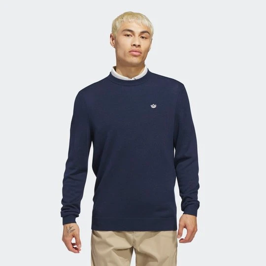 Zdjęcie produktu Sweter Originals z mieszanki z wełną kaszmirową Adidas Night Indigo