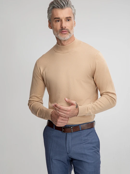 Zdjęcie produktu Sweter OTTAVIO 01034B79PRA Giacomo Conti brazowy