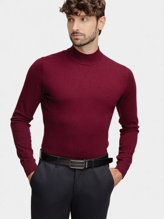 Zdjęcie produktu Sweter OTTAVIO 03200A55PRA Giacomo Conti bordowy
