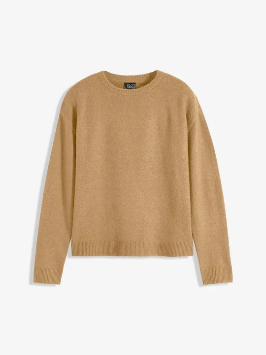 Zdjęcie produktu Sweter oversize BonPrix zielony
