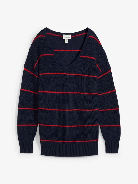 Zdjęcie produktu Sweter oversized BonPrix niebieski