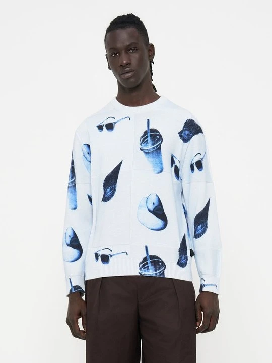 Zdjęcie produktu Sweter Paul Smith jasnoszary