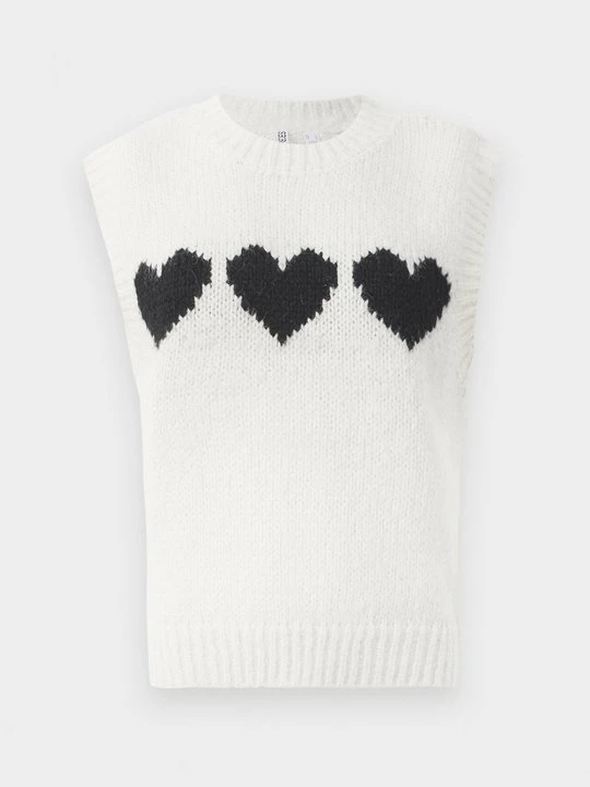 Zdjęcie produktu Sweter Pieces mleczny