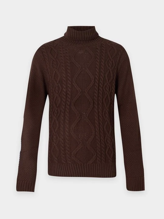 Zdjęcie produktu Sweter Pier One By Zalando brązowy