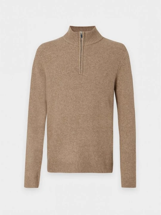 Zdjęcie produktu Sweter Pier One By Zalando brązowy melanż