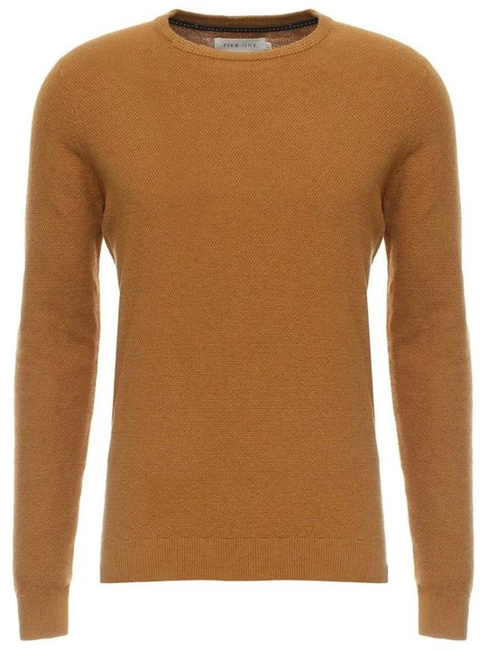 Zdjęcie produktu Sweter Pier One By Zalando ciemnożółty melanż