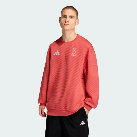 Zdjęcie produktu Sweter POC XPLORIC CREW NECK Adidas Semi Lucid Red