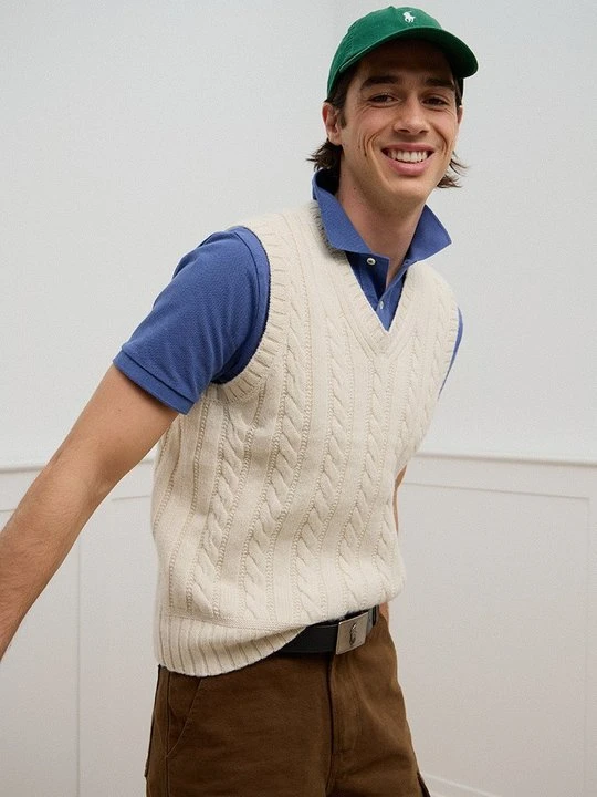 Zdjęcie produktu Sweter Polo Ralph Lauren mleczny