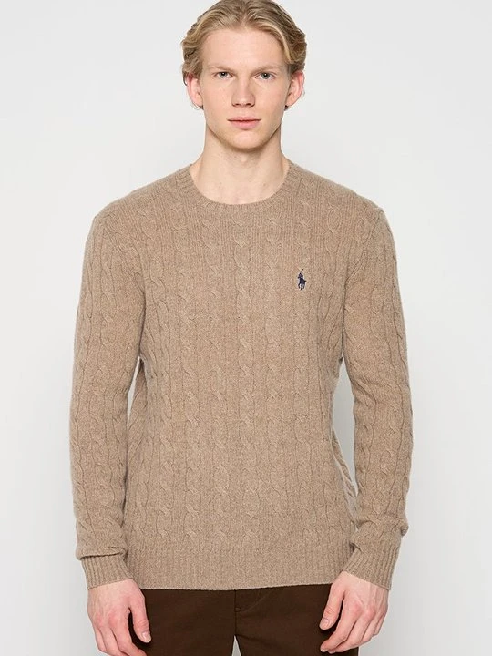Zdjęcie produktu Sweter Polo Ralph Lauren brązowy
