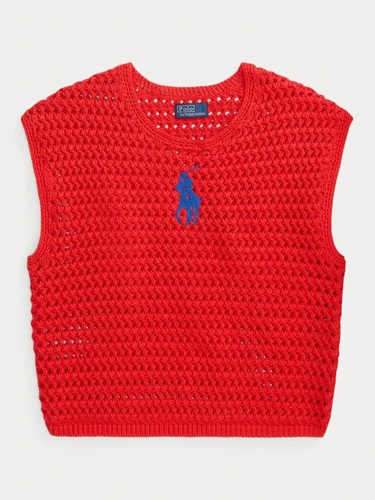 Zdjęcie produktu Sweter Polo Ralph Lauren czerwony