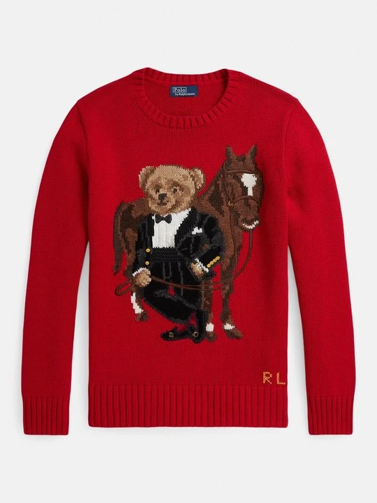 Zdjęcie produktu Sweter Polo Ralph Lauren czerwony