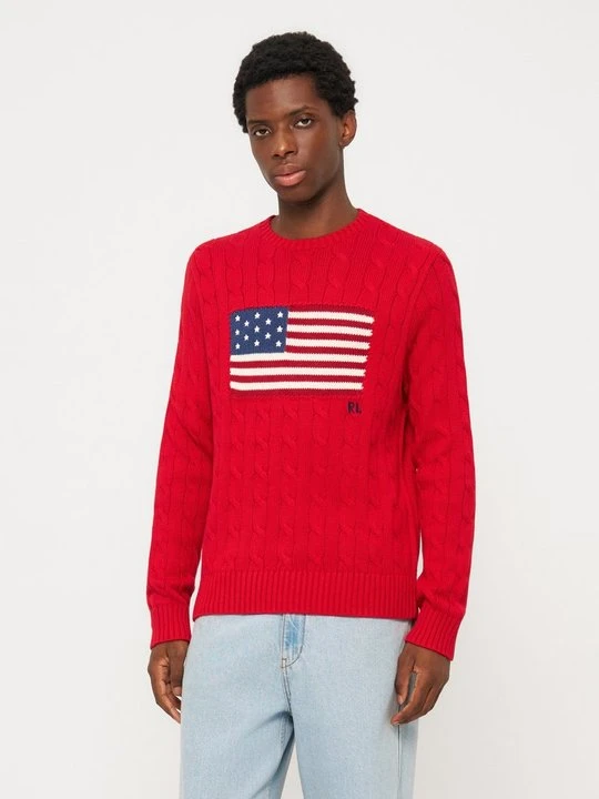Zdjęcie produktu Sweter Polo Ralph Lauren czerwony
